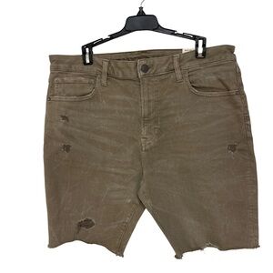 American Eagle Outfitters Next Level Flex  Distressed Jean Shorts 36 NWT❗️